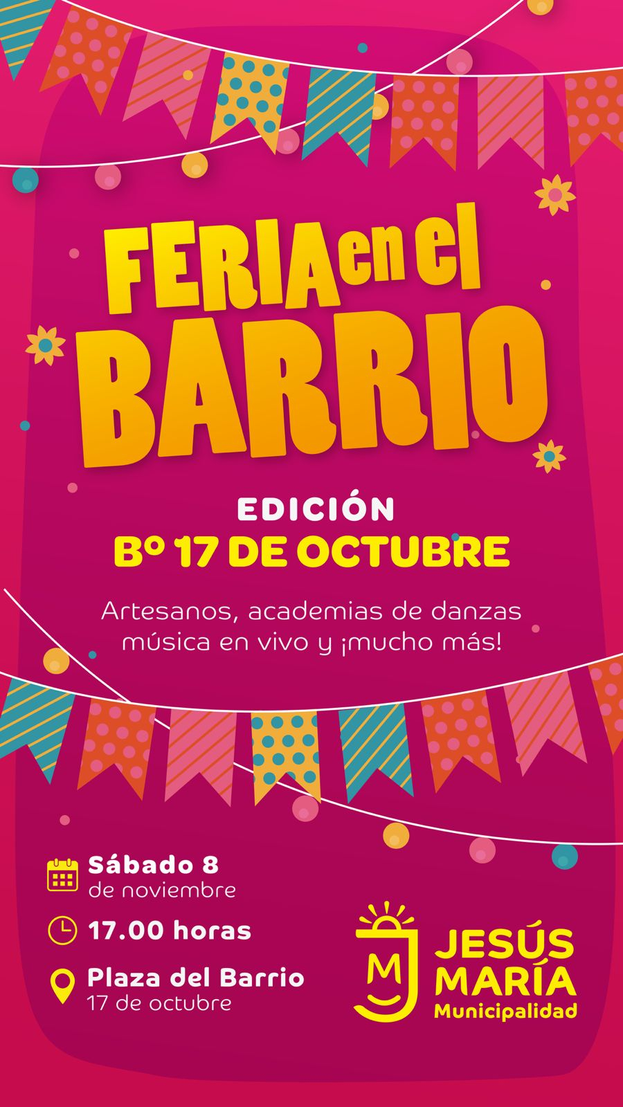 Una tarde de feria, música y cine con el Festival CLACK en la plaza del 17 de Octubre