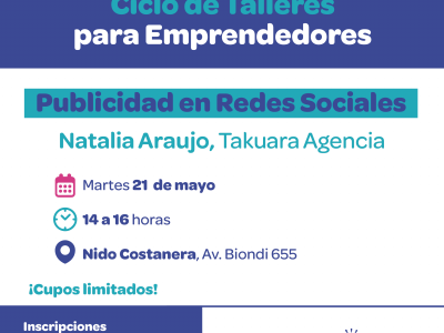 Capacitaciones gratuitas para emprendedores: publicidad en redes sociales