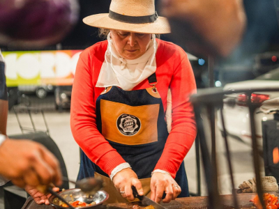 Jesús María se destacó en el Patio de Fuegos de la Expo Deli con “El Mejor Asado del Mundo”