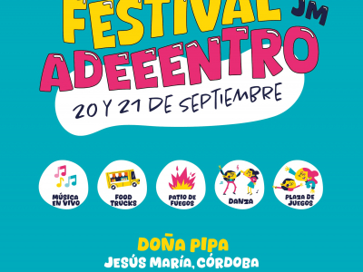 Jesús María vivirá dos noches a pura fiesta con la nueva edición del Festival Adeeentro