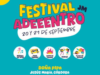 Jesús María confirmó los artistas para la segunda edición del Festival Adeeentro