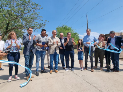 Jesús María: el intendente Luis Picat recibió al Gobernador para inaugurar formalmente la pavimentación de 86 cuadras en distintos barrios de la ciudad