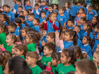 Jesús María celebró el Día de los Jardines con una divertida y colorida fiesta