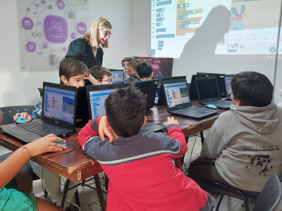 Jesús María cerró el primer ciclo del "Club de Pequeños Programadores"