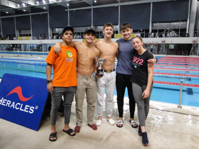 El equipo de natación de Jesús María se destacó en el Campeonato Nacional de Juveniles