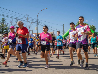 Jesús María: más de 350 personas de toda la provincia participaron de la Maratón "Luchamos con vos"