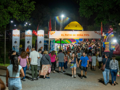 En tres días, más de 6 mil personas visitaron el Patio de Doña Pipa