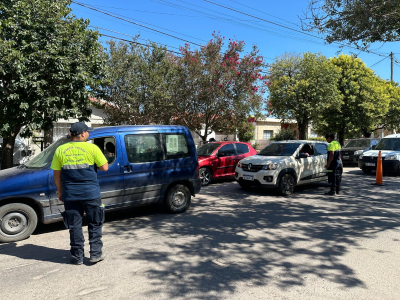 Jesús María refuerza los controles de tránsito por los barrios