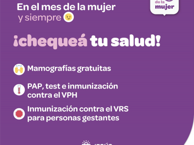 3 chequeos gratuitos para cuidar tu salud en el Mes de la Mujer