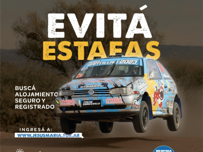 Rally Jesús María: consultá el registro de alojamientos para evitar estafas