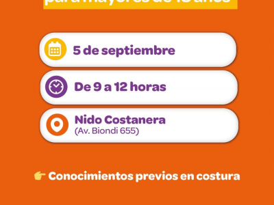 Aprender, crear y reutilizar: inscripciones abiertas para el taller de almohadón matero
