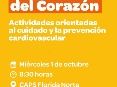 Jornada de actividades de prevención por el Día Mundial del Corazón