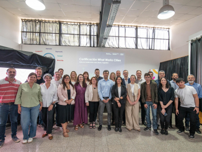 Results For America otorga a Jesús María la Certificación What Works Cities de Bloomberg Philantropies para un uso excepcional de datos